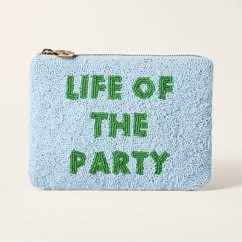 NWT Kate Spade New York Target Life of the Party Beaded Clutch LIMITED EDITION